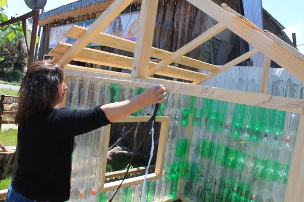  En Gorbea Construyen Casa Reciclada Para Recaudar Fondos Teletón