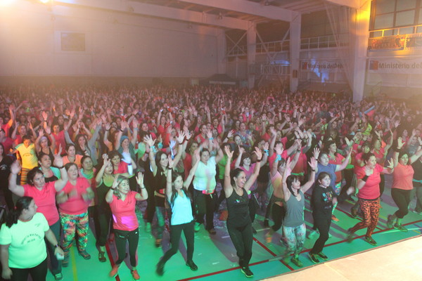  1.500 Personas Bailaron En El Día Del Desafío Deportivo 2018