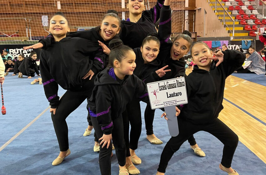  En Los Ángeles Se Lució Con Excelentes Resultados La Escuela De Gimnasia Rítmica De Lautaro