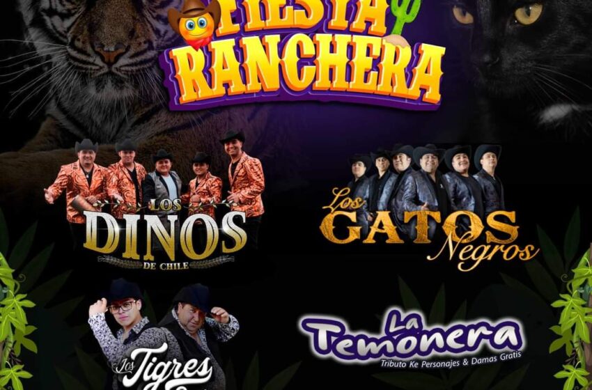  Concurso Entradas «Gran Fiesta Ranchera Tropical».  12 Agosto de 2023. Club Rodeo Pitrufquén.