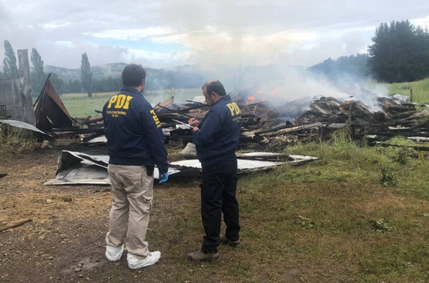  Encapuchados Provocan Ataque Incendiario Destruyen Casa Y Un Vehículo En Entre Perquenco Y Púa