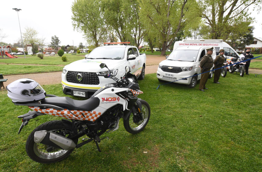  Municipio De Temuco Puso A Disposición Vehículos De Seguridad Pública En El Sector Poniente