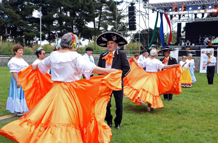  Fiesta De Los Pañuelos De Colores Reunió A Mil Personas Mayores De La Araucanía En El Parque Isla Cautín