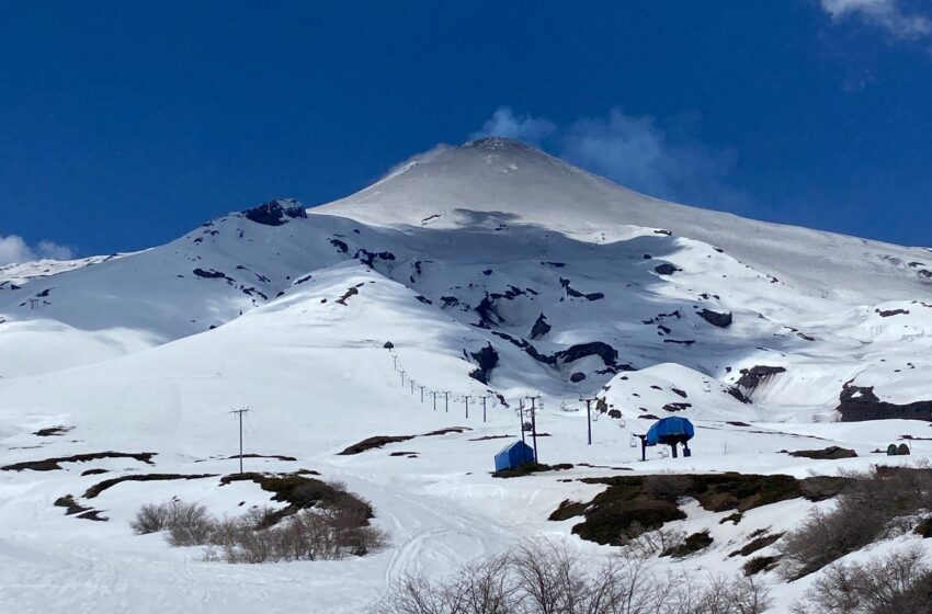  Sernageomin Redujo El Perímetro De Exclusión Del Volcán Villarrica A 500 Metros Sobre El Cráter